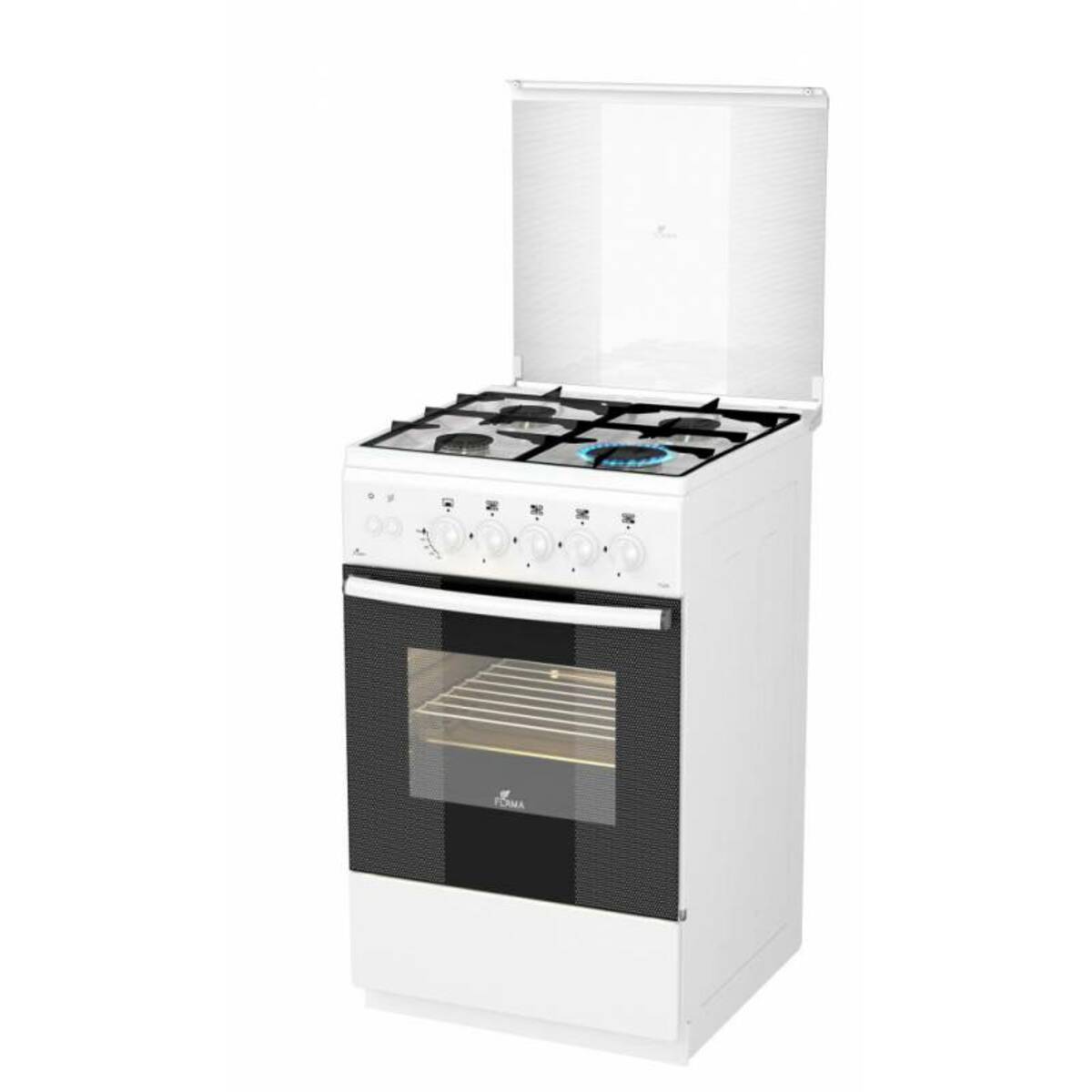 Плита газовая Flama FG 2424 W (Цвет: White)