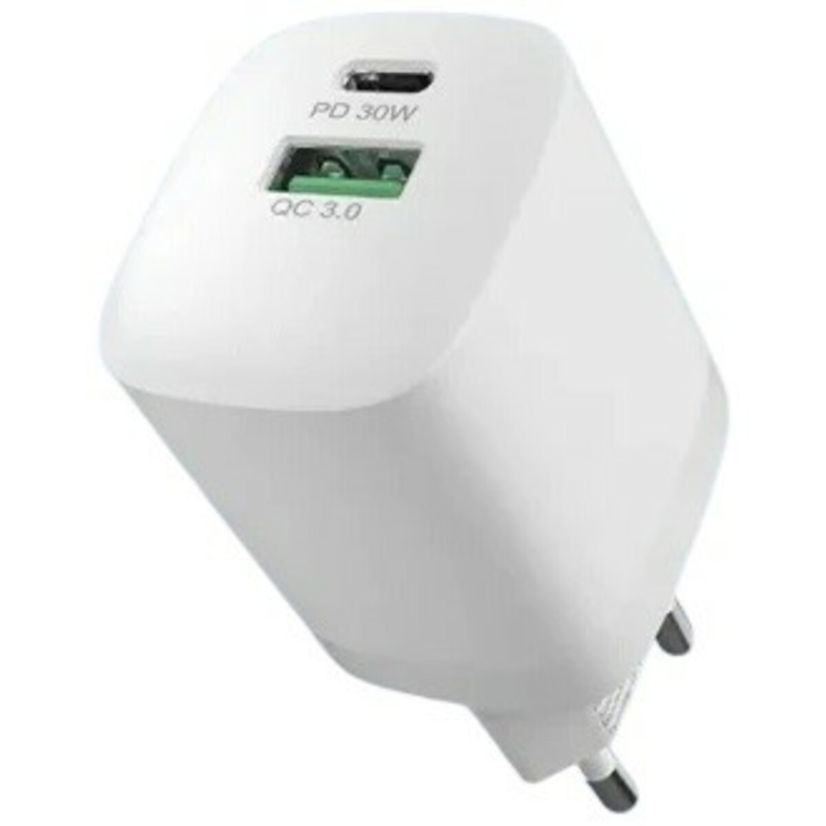 СЗУ Devia Pro 3 30W PD+QC GaN Charger, белый 