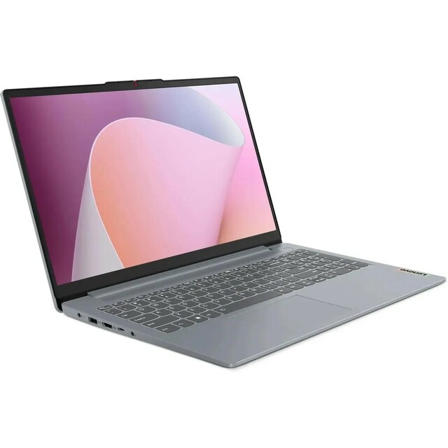 Ноутбук Lenovo IdeaPad Slim 3 15AMN8 (Ryzen 3 7320U 2.4Ghz/8Gb LPDDR5/SSD512Gb/AMD Radeon 610M/15.6 /noOS/gray) (82XQ00XLSA)
