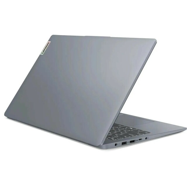 Ноутбук Lenovo IdeaPad Slim 3 15AMN8 (Ryzen 3 7320U 2.4Ghz/8Gb LPDDR5/SSD512Gb/AMD Radeon 610M/15.6 /noOS/gray) (82XQ00XLSA)