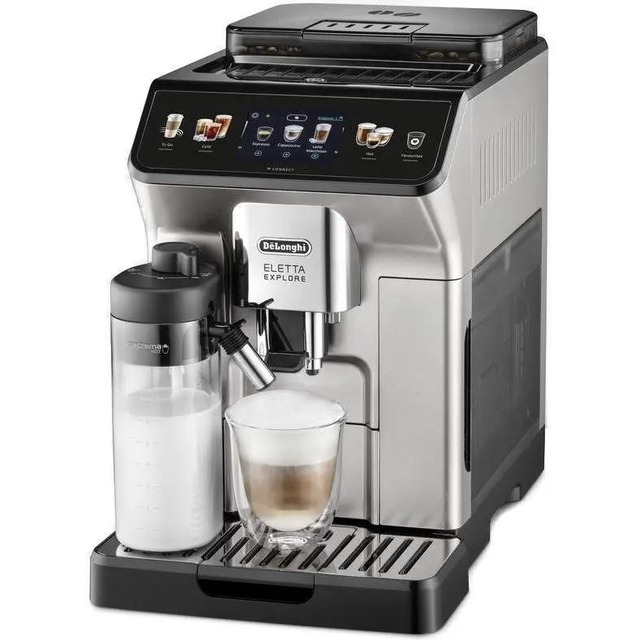 Кофемашина Delonghi Eletta Explore ECAM450.65.S (Цвет: Silver / Black)