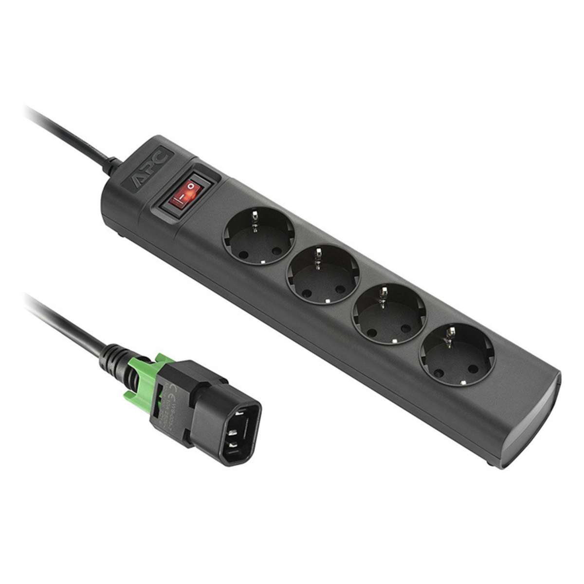 Сетевой удлинитель APC PZ42IZ-GR 1.5м (4 розетки) (Цвет: Black)