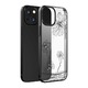 Чехол-накладка Devia Crystal Flora Series Case для iPhone 13 (Цвет: Gun Black)