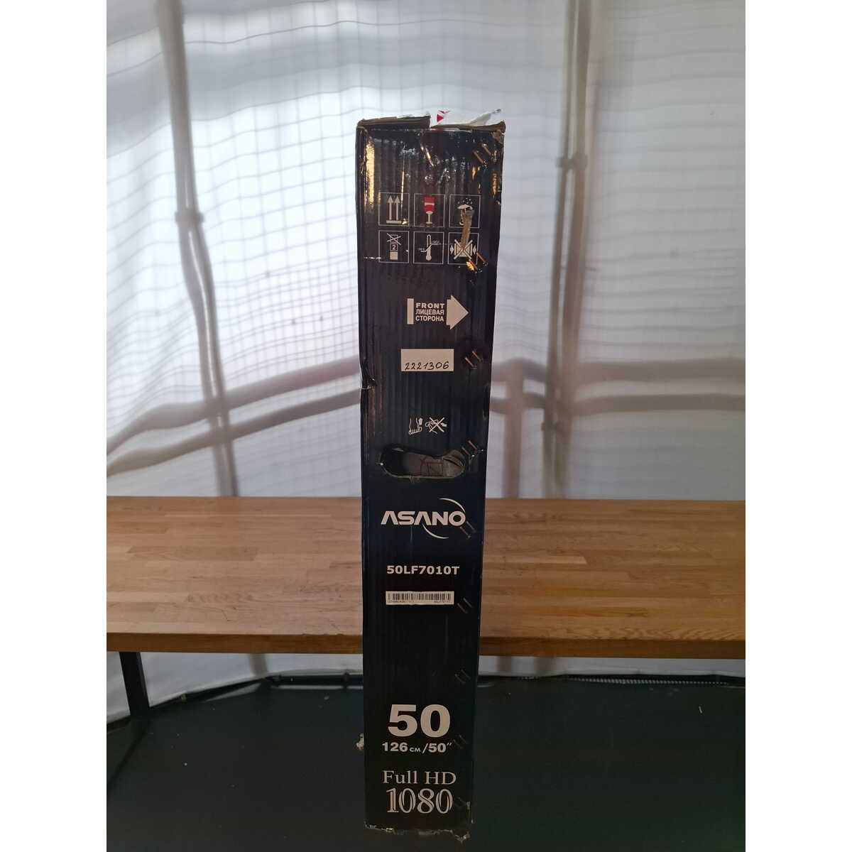 Телевизор Asano 50" 50LF7010T, черный