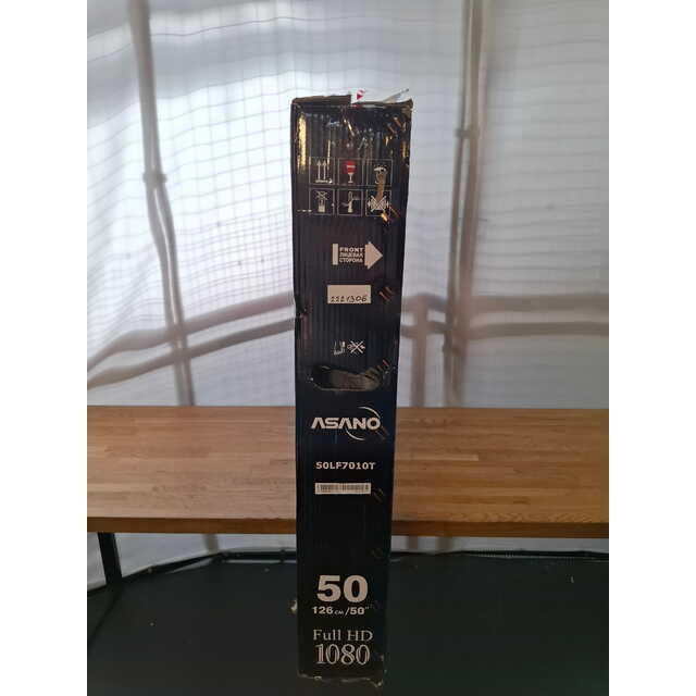 Телевизор Asano 50" 50LF7010T, черный