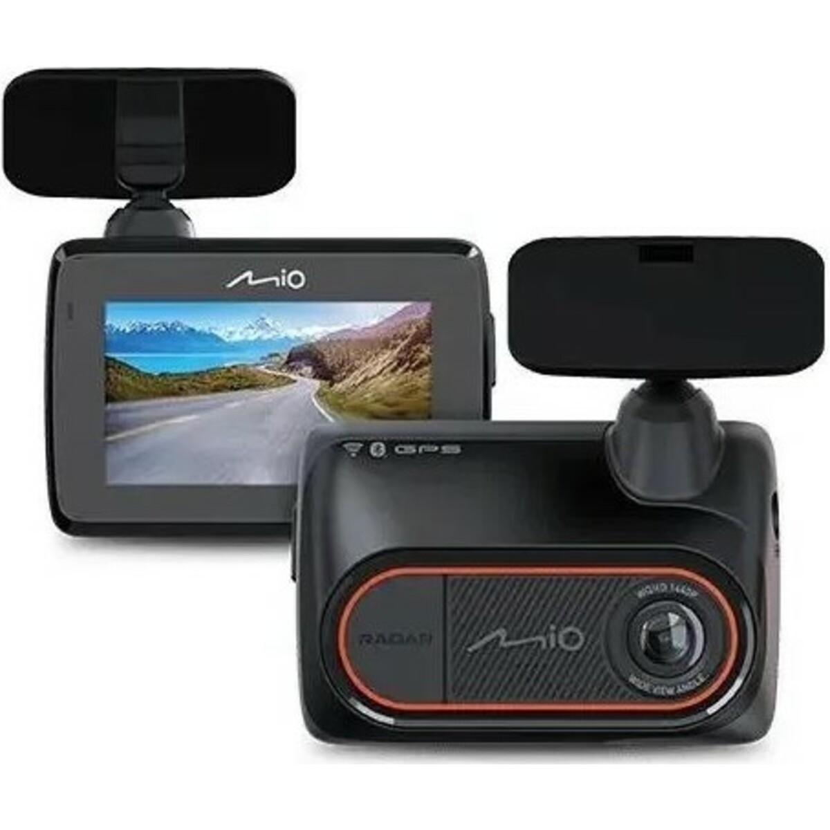 Видеорегистратор с радар-детектором Mio MiVue i157, черный