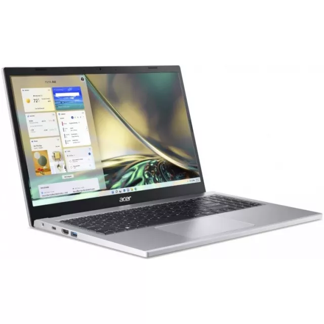 Ноутбук Acer Aspire 3 A315-24P-R2BE Ryzen 3 7320U/8Gb/SSD512Gb/AMD Radeon/15.6/IPS/1920x1080/noOS/silver/WiFi/BT/Cam