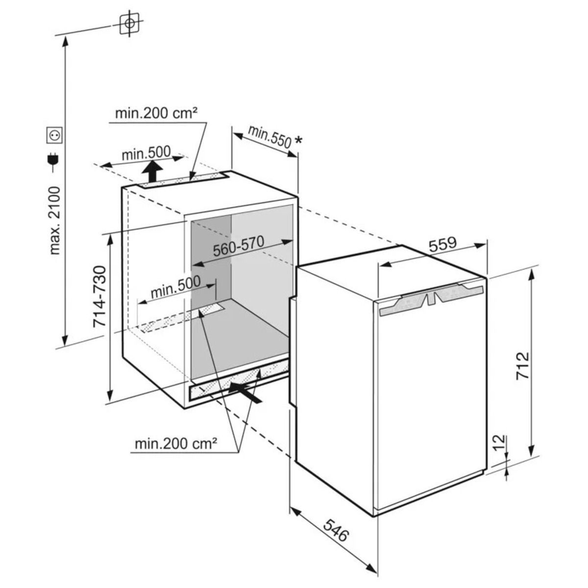Морозильная камера Liebherr IFNe 3503-20 001 (Цвет: White)