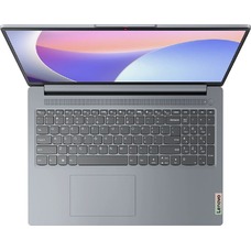Ноутбук Lenovo IdeaPad Slim 3 15IRU8 Core i3 1305U 8Gb SSD256Gb Intel UHD Graphics 15.6 TN FHD (1920x1080) noOS grey WiFi BT Cam (82X7004BPS)