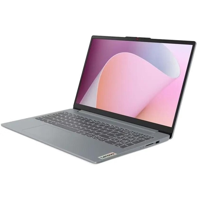 Ноутбук Lenovo IdeaPad Slim 3 15AMN8 Ryzen 5 7520U 8Gb SSD256Gb AMD Radeon 610M 15.6 TN FHD (1920x1080) noOS grey WiFi BT Cam (82XQ0006RK)