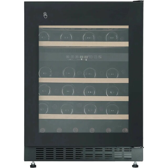 Винный шкаф Hyundai HBWC 0862 DUT, черный