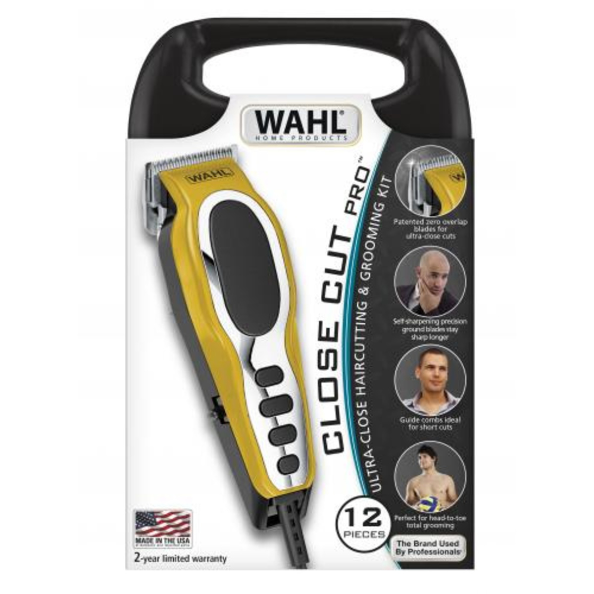 Машинка для стрижки Wahl Close cut Pro (Цвет: Yellow)