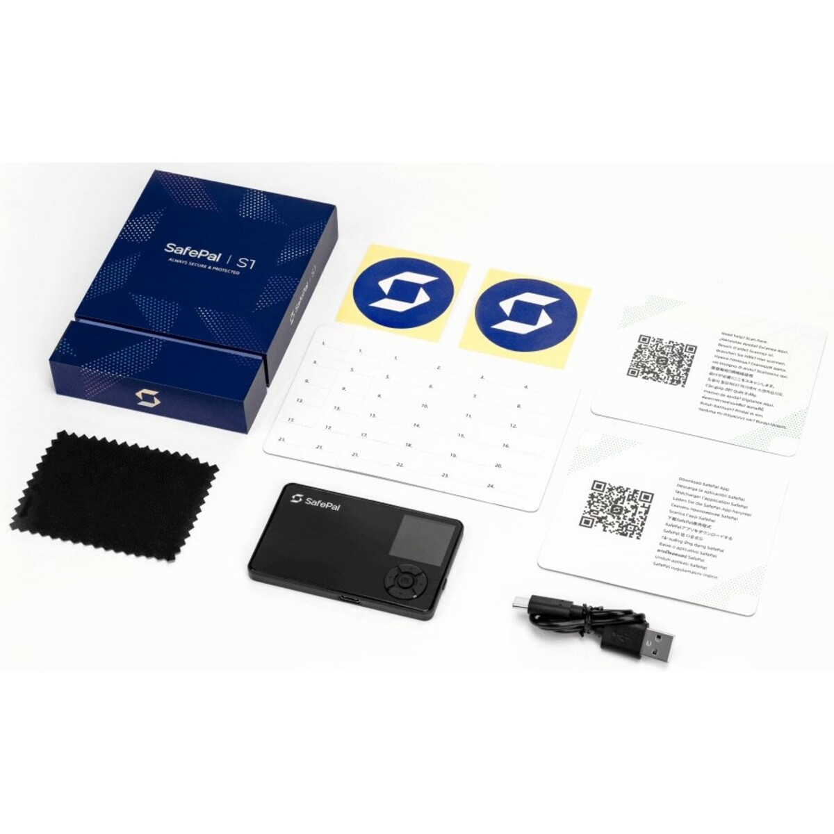 Аппаратный криптокошелек SafePal S1
