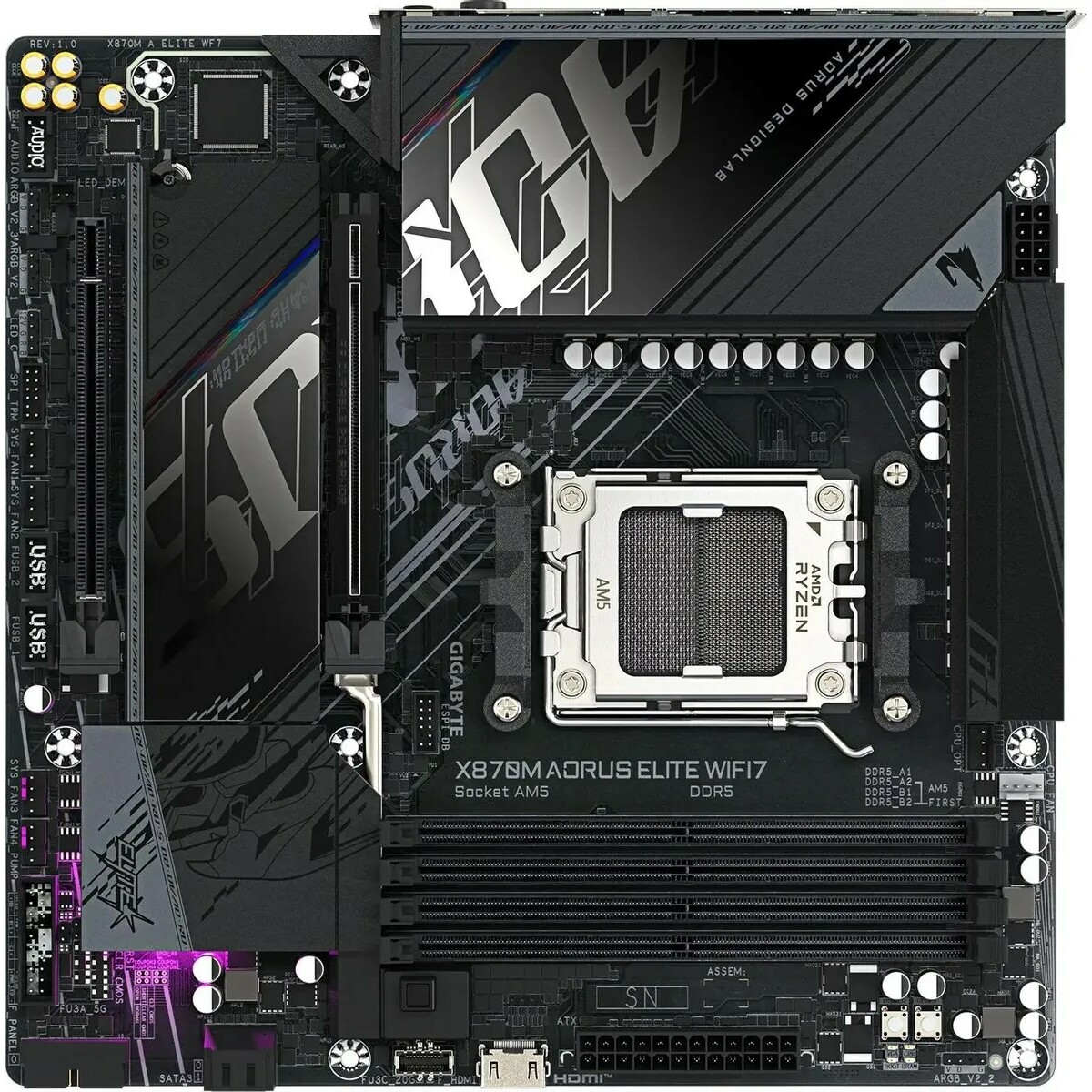 Материнская плата Gigabyte X870M A ELITE WF7 