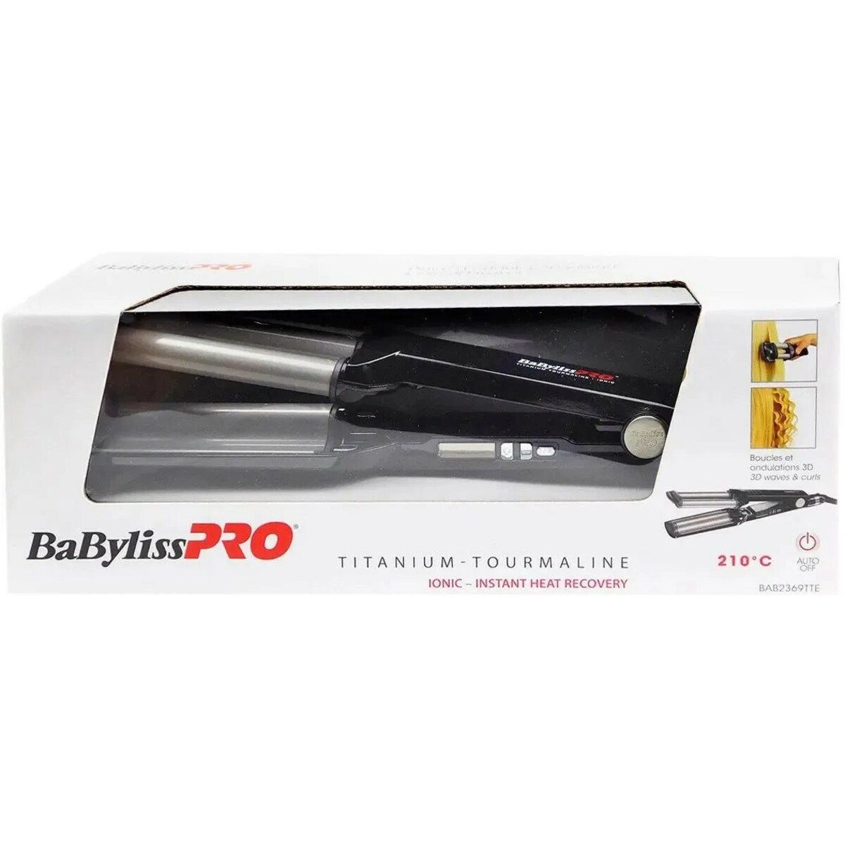 Щипцы Babyliss Pro BAB2369TTE, черный