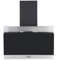 Вытяжка каминная Hotpoint-Ariston RU HHVP 6.4 LL K (Цвет: Inox/Black)