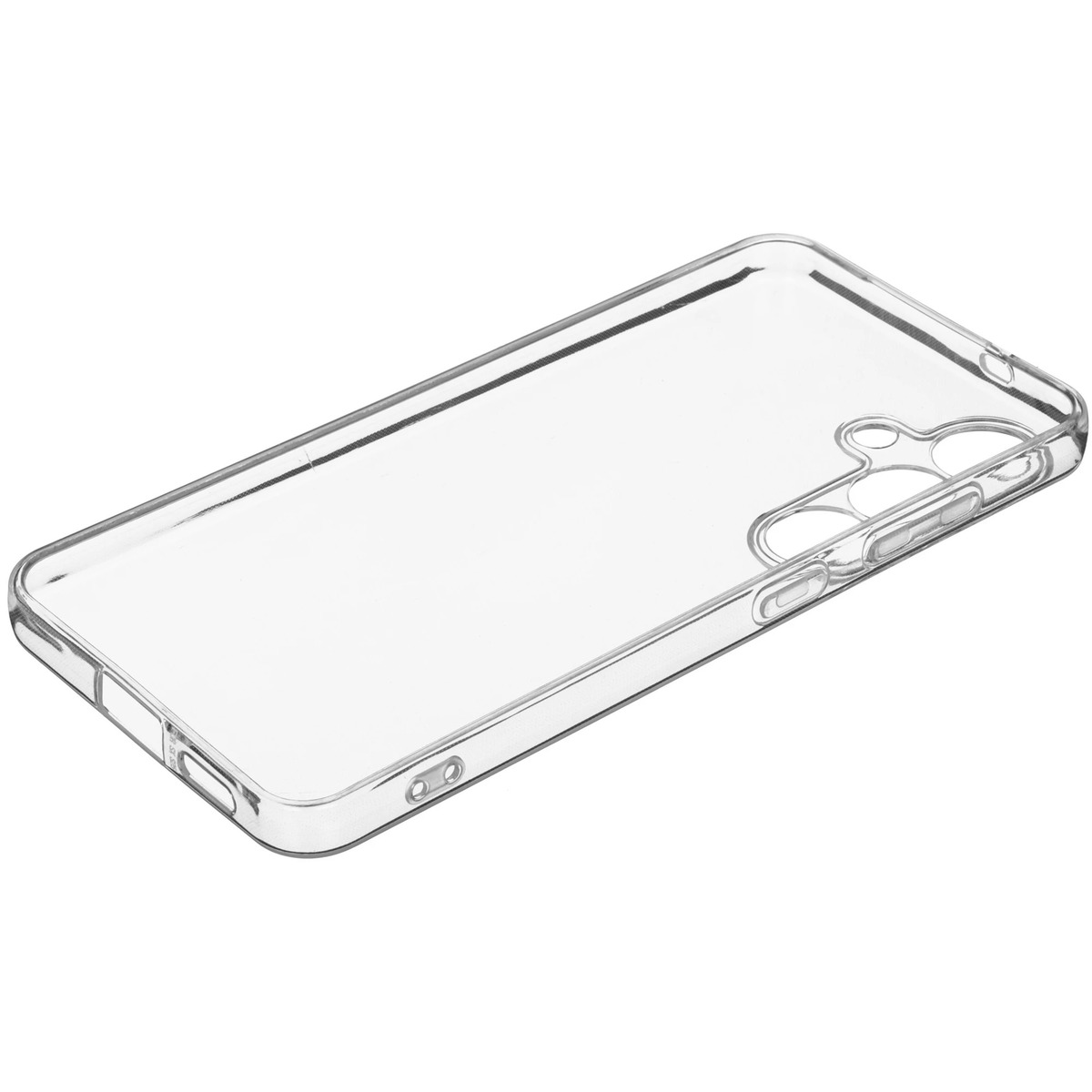Чехол-накладка Borasco Silicone Case для смартфона  Samsung Galaxy S25 (Цвет: Clear)