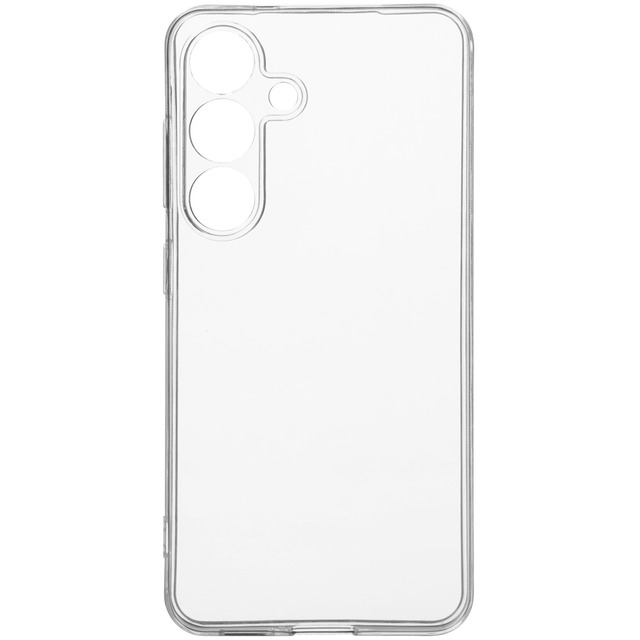 Чехол-накладка Borasco Silicone Case для смартфона  Samsung Galaxy S25 (Цвет: Clear)