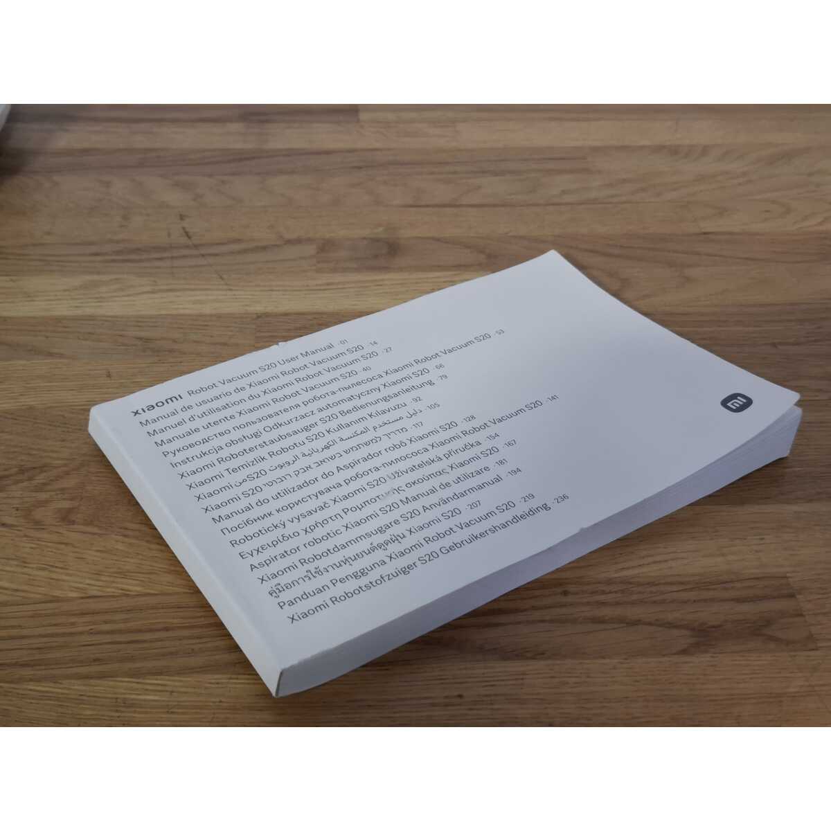 Робот-пылесос Xiaomi Robot Vacuum S20, белый