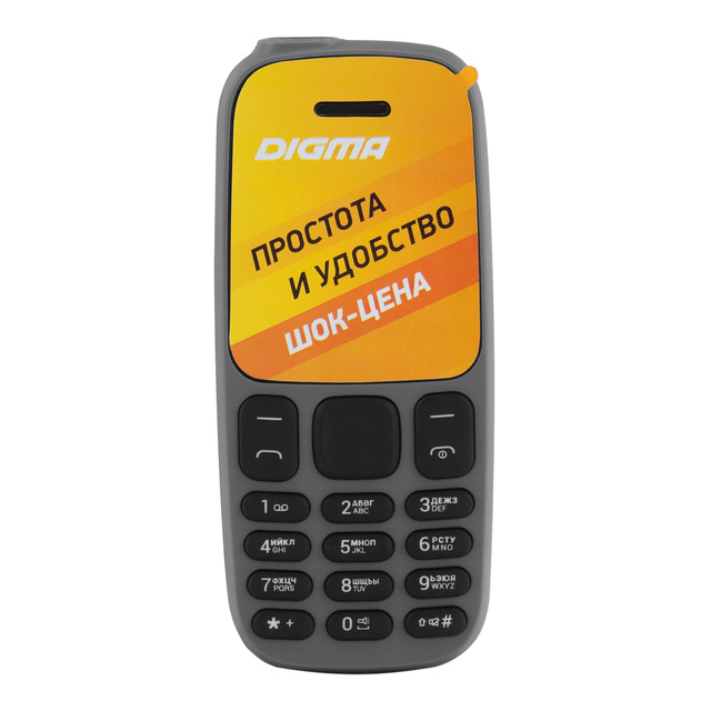 Мобильный телефон Digma Linx A106 (Цвет: Gray)