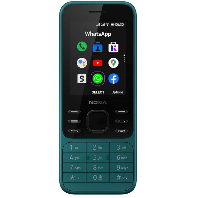 Мобильный телефон Nokia 6300 4G (Цвет: Cyan)