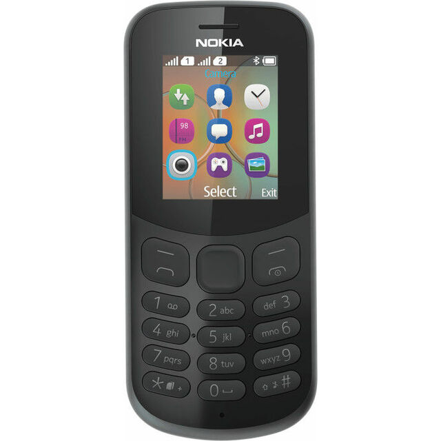 Мобильный телефон Nokia 130 (2017) Dual Sim (Цвет: Black)
