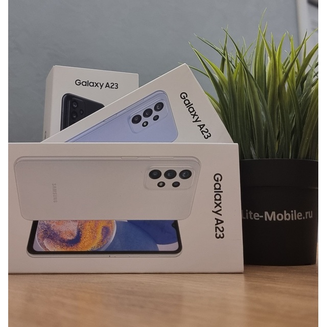 Смартфон Samsung Galaxy A23 4 / 64Gb (Цвет: White)