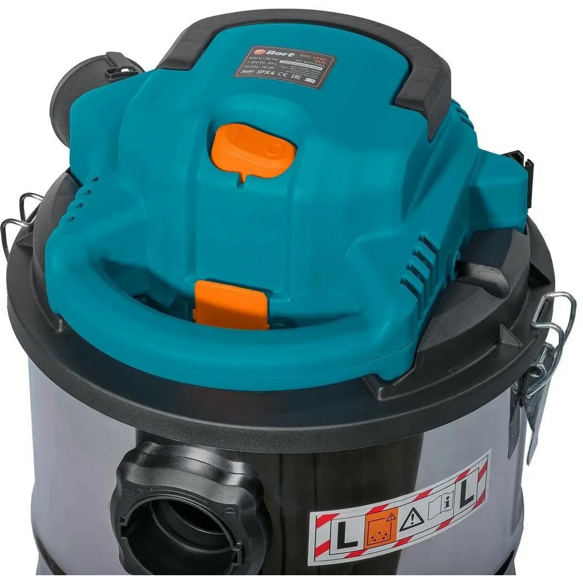 Строительный пылесос Bort BSS-1230-Duo (Цвет: Blue)