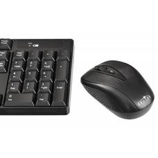 Клавиатура + мышь Оклик 210M, черный