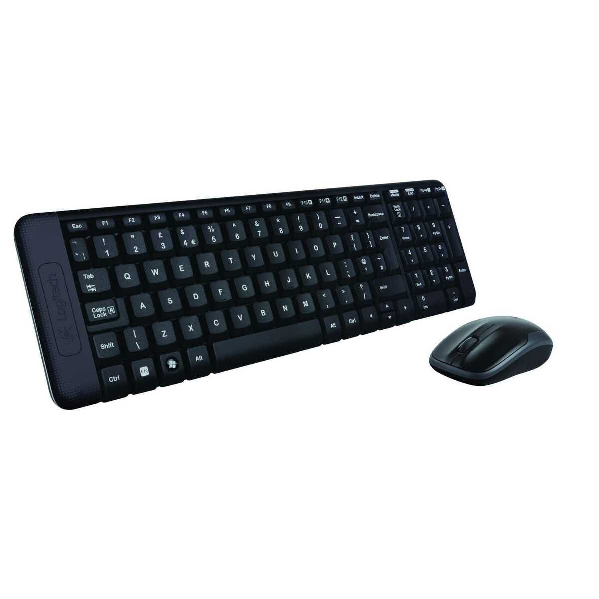 Клавиатура + мышь Logitech MK220 (Цвет: Black)