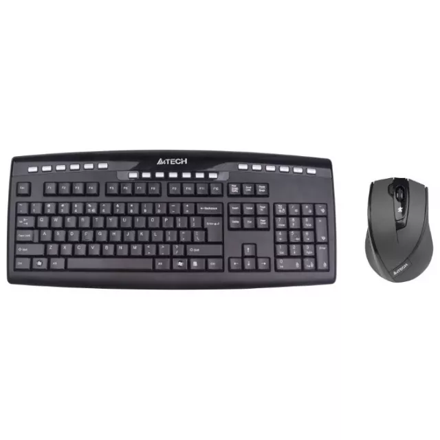 Клавиатура + мышь A4Tech 9200F, черный