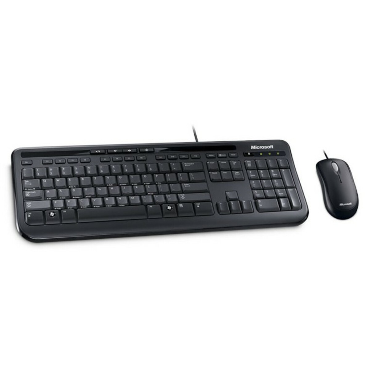 Клавиатура + мышь Microsoft Wired 600 (Цвет: Black)