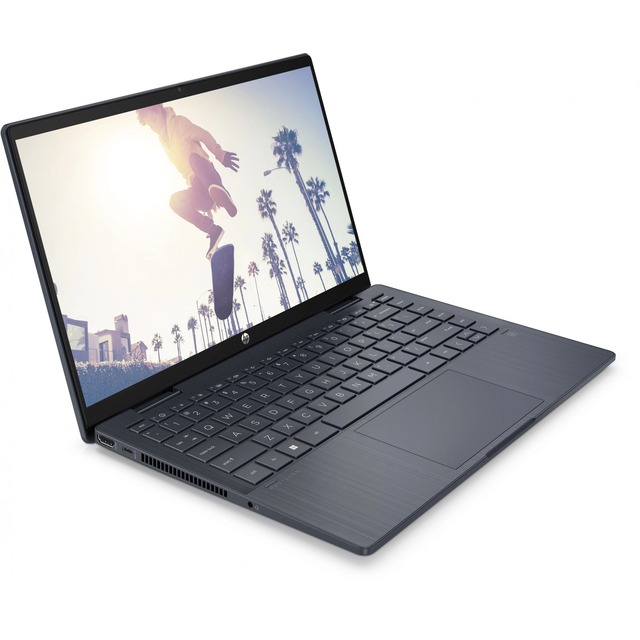 Ноутбук HP Pavilion x360 14-ek1026ci Core i7 1355U 16Gb SSD512Gb Intel Iris Xe graphics 14 IPS Touch FHD (1920x1080) Free DOS blue WiFi BT Cam (9D3T2EA)