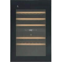 Винный шкаф Hyundai HBWC 0865 DCT, черный
