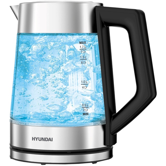 Чайник Hyundai HYK-G4402 (Цвет: Silver) Чайник Hyundai HYK-G4402 (Цвет: Silver)