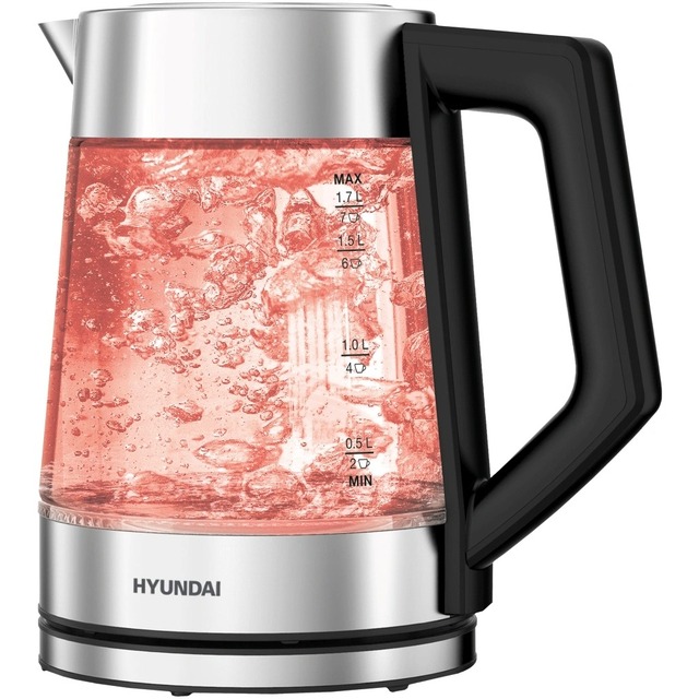 Чайник Hyundai HYK-G4402 (Цвет: Silver) Чайник Hyundai HYK-G4402 (Цвет: Silver)