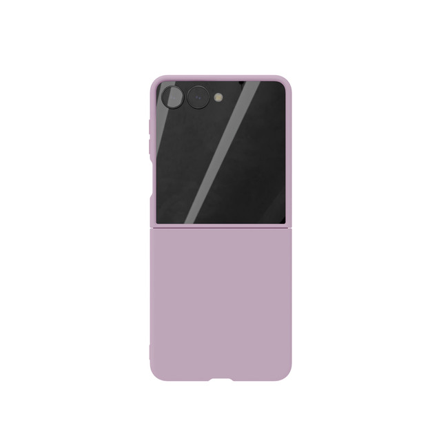 Чехол-накладка VLP Flex Case с MagSafe для Samsung Galaxy Z Flip 8, розовый