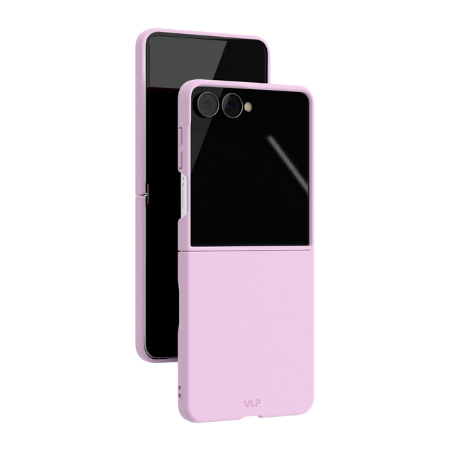 Чехол-накладка VLP Flex Case с MagSafe для Samsung Galaxy Z Flip 8, розовый