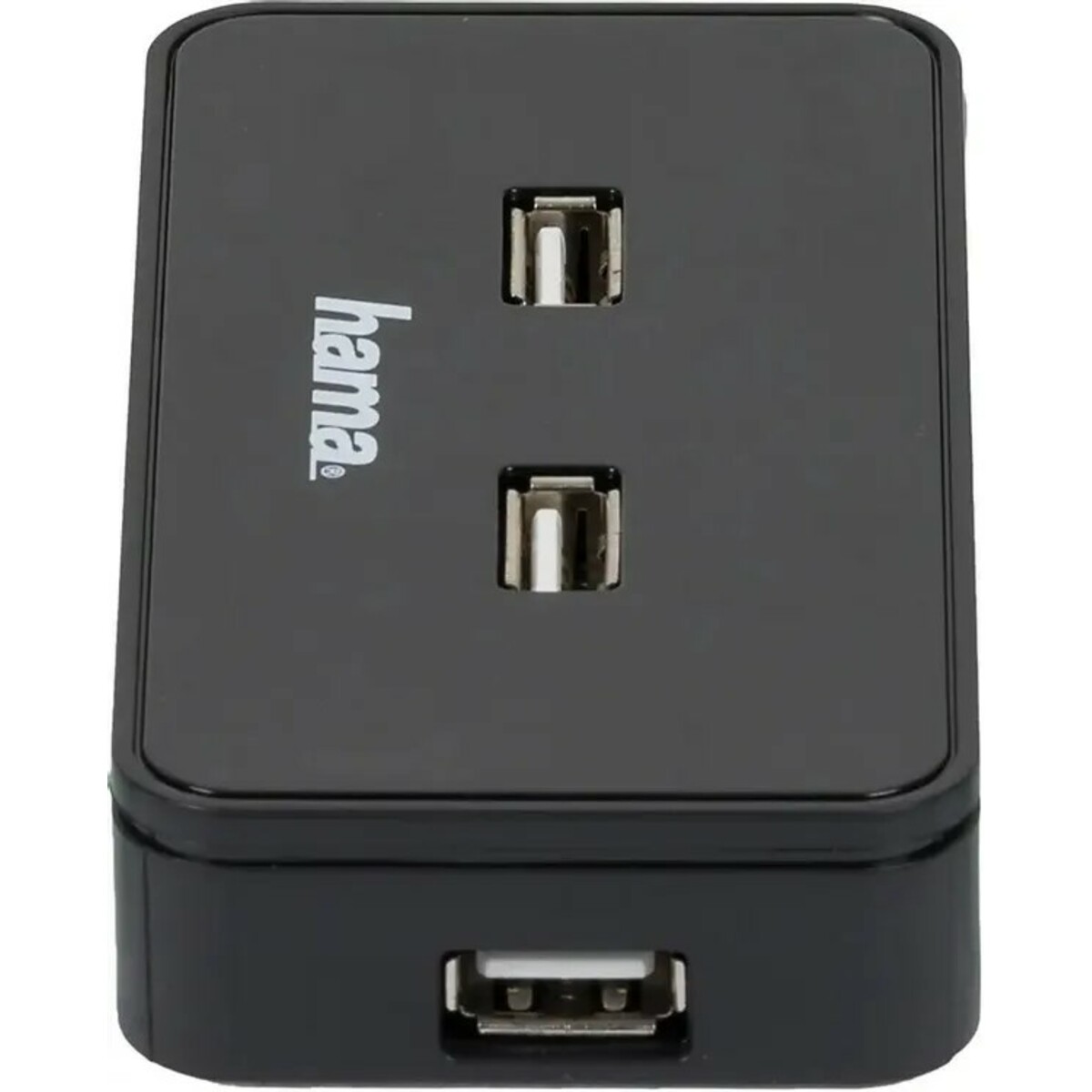 Разветвитель USB 2.0 Hama Active1:7, черный