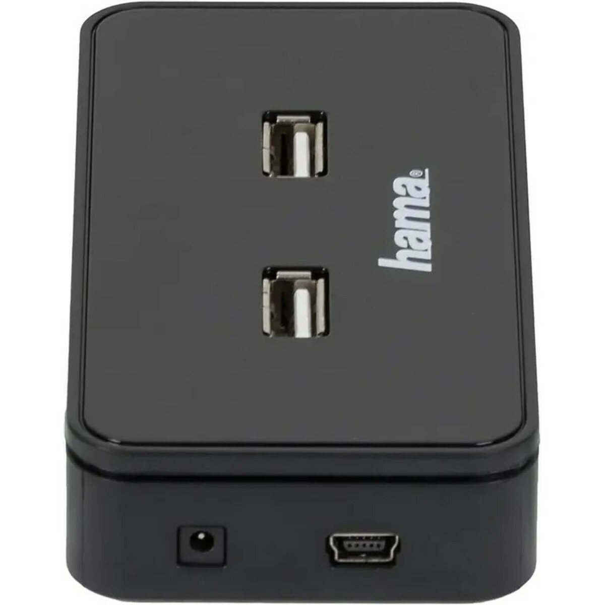 Разветвитель USB 2.0 Hama Active1:7, черный