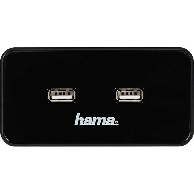 Разветвитель USB 2.0 Hama Active1:7, черный Разветвитель USB 2.0 Hama Active1:7, черный