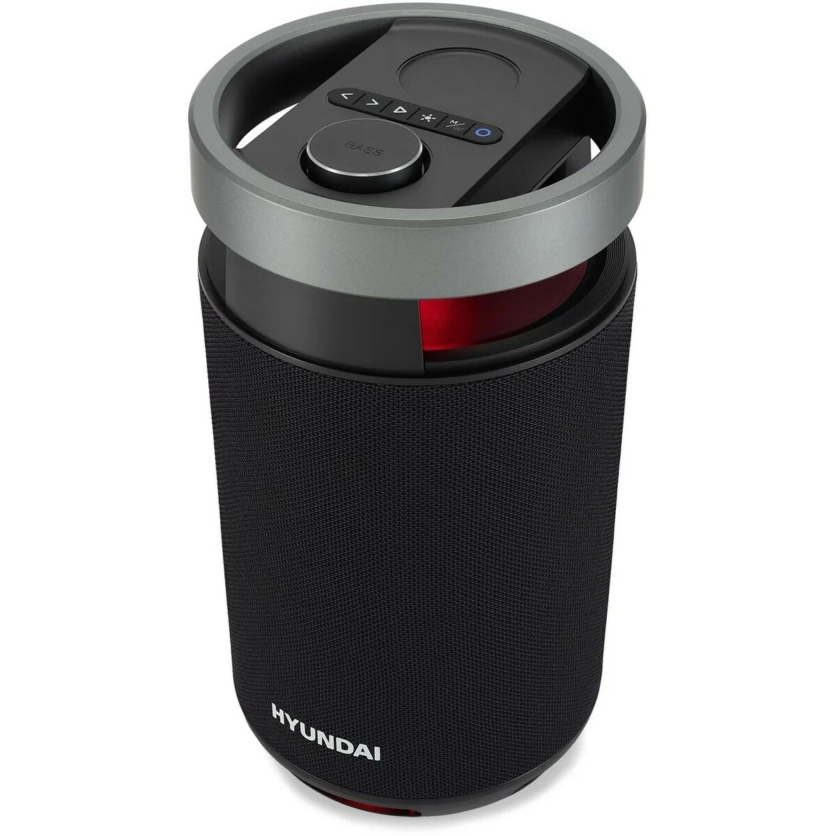 Минисистема Hyundai H-MC1241, черный 