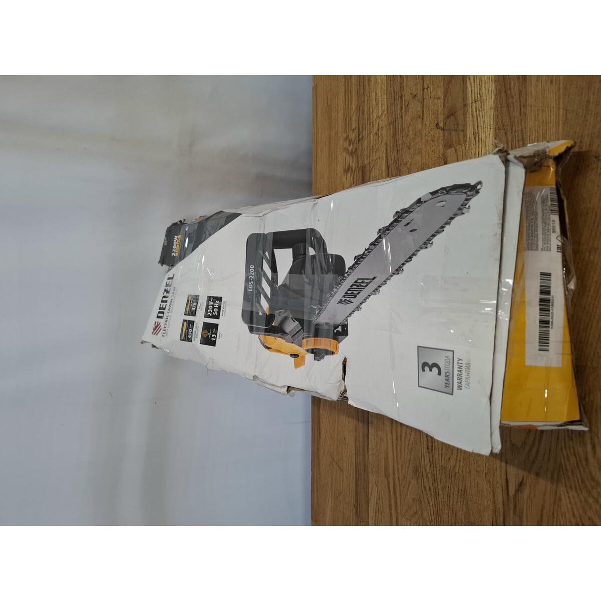 Электрическая цепная пила Denzel EDS-2200 (Цвет: Yellow)