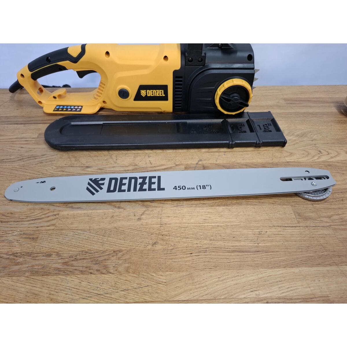 Электрическая цепная пила Denzel EDS-2200 (Цвет: Yellow)