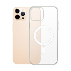 Чехол противоударный Devia Pure Clear Magnetic Shockproof Case для iPhone 13 Pro (Цвет: Crystal Clear)
