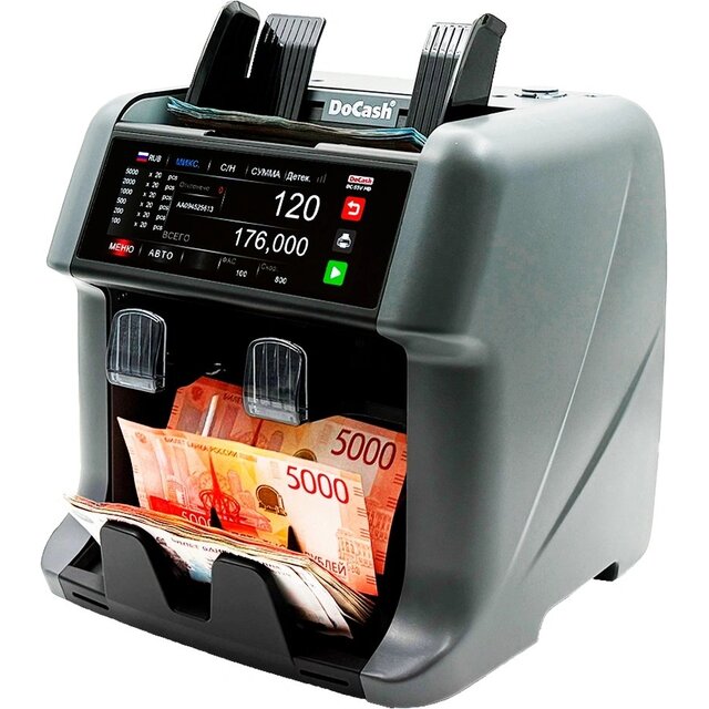 Счетчик банкнот DoCash DC-55V HD (Цвет: Gray)