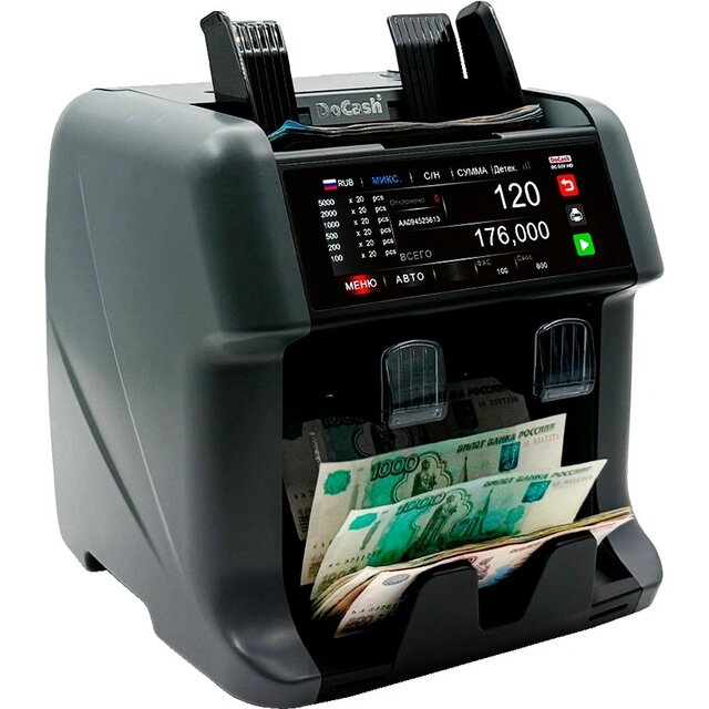 Счетчик банкнот DoCash DC-55V HD (Цвет: Gray)