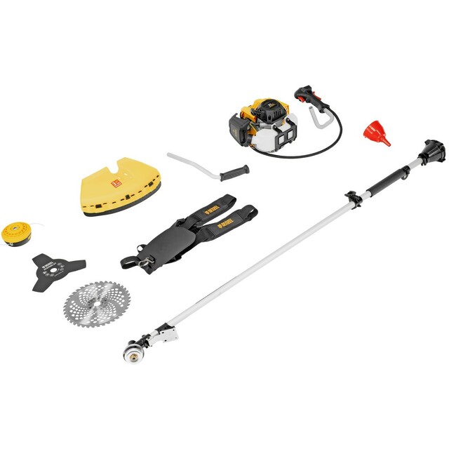 Триммер бензиновый DENZEL DTL-31-4T (2-коробки) (Цвет: Yellow)
