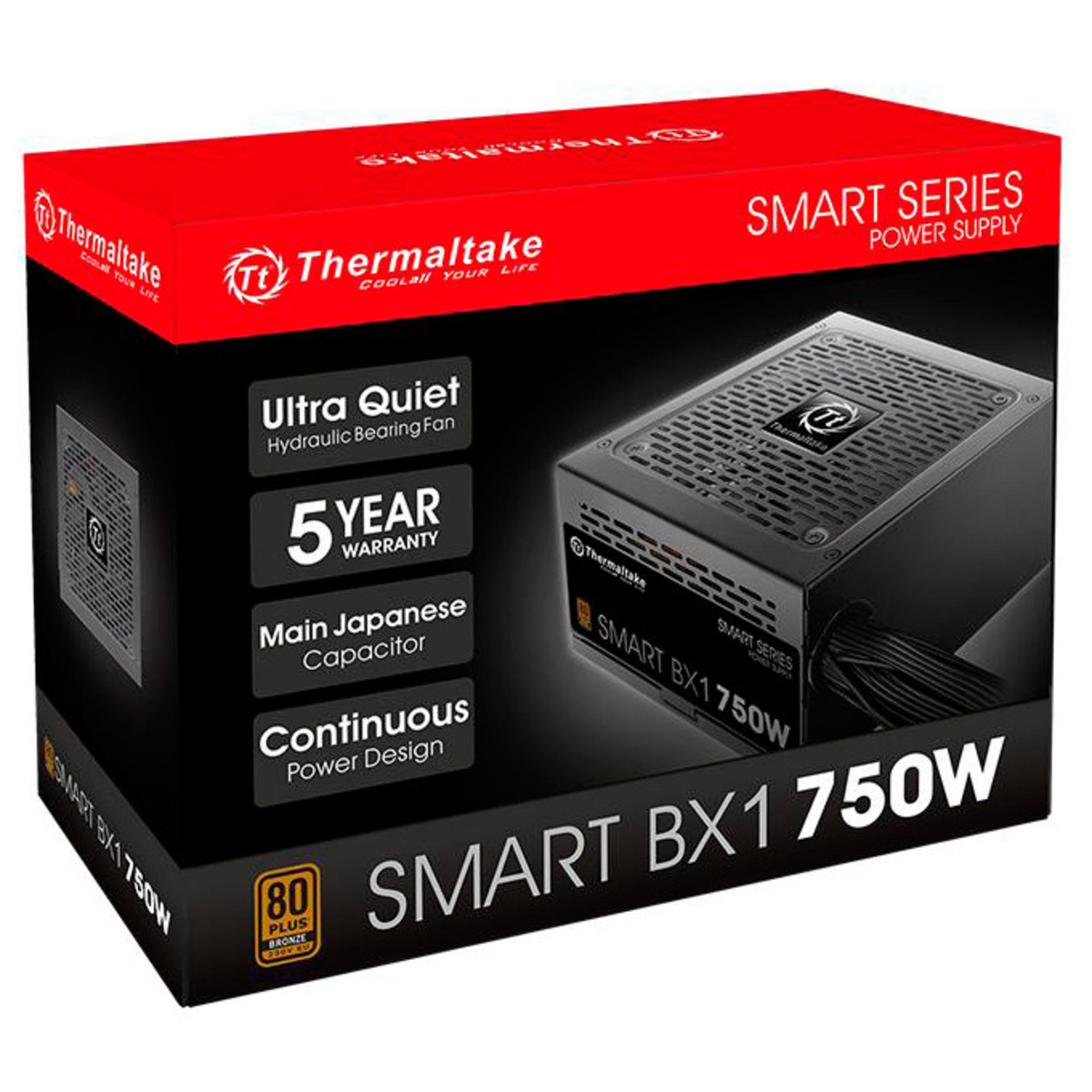 Блок питания Thermaltake ATX 750W Smart BX1