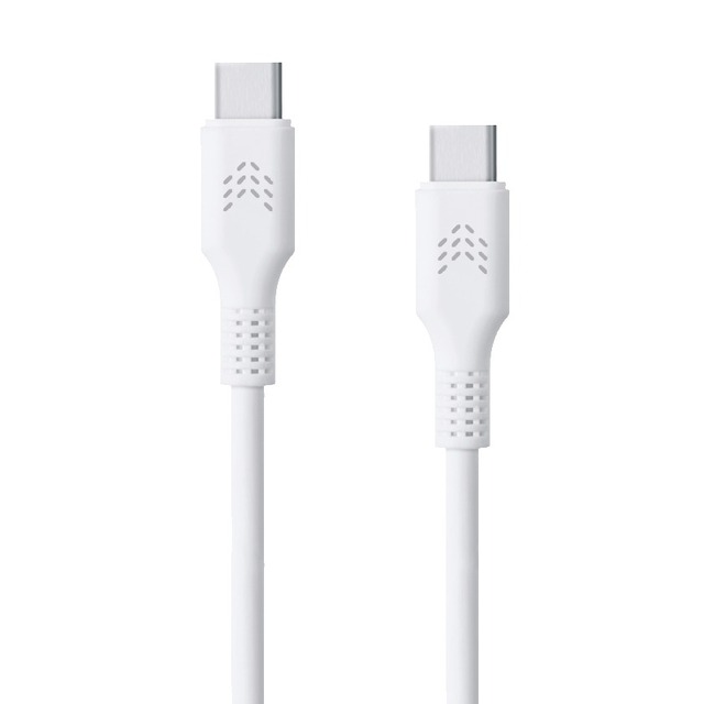 Кабель Rocket Flex Series USB-C to USB-C Cable 1m, белый